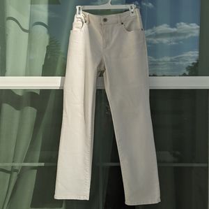 Chico's Platinum Jean in ivory SIZE 0.5